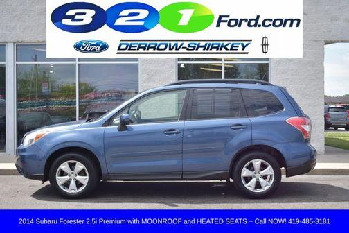 Marine Blue Pearl 2014 Subaru Forester 2.5i Premium