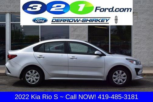 Silky Silver 2022 Kia Rio S