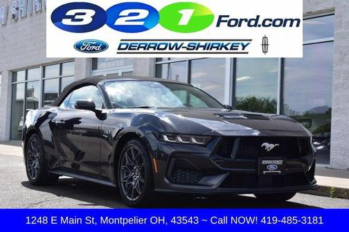 Dark Matter Gray Metallic 2024 Ford Mustang GT Premium
