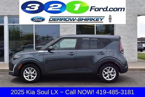 Gray 2025 Kia Soul LX