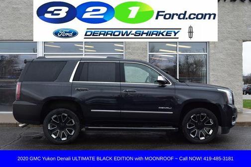 Carbon Black Metallic 2020 GMC Yukon Denali