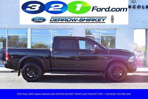 Diamond Black 2022 RAM 1500 Classic SLT