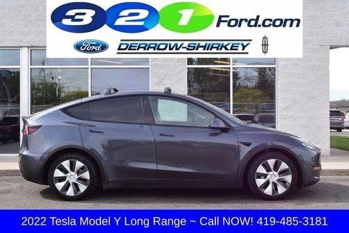 Midnight Silver Metallic 2022 Tesla Model Y Long Range