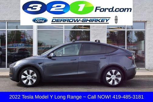 Midnight Silver Metallic 2022 Tesla Model Y Long Range