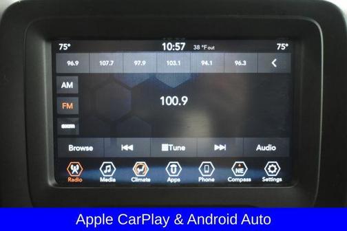 Alpine White Clearcoat 2019 Jeep Renegade Latitude