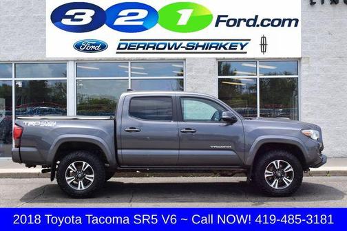Magnetic Gray Metallic 2018 Toyota Tacoma SR5