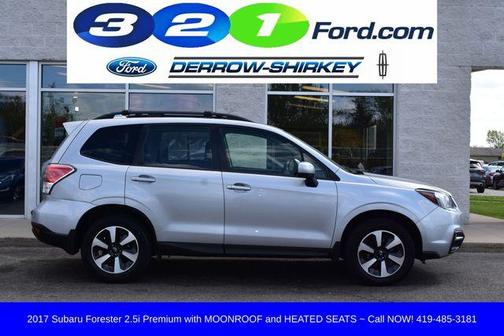 Ice Silver Metallic 2017 Subaru Forester 2.5i Premium