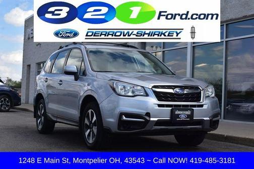 Ice Silver Metallic 2017 Subaru Forester 2.5i Premium