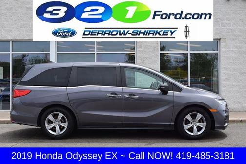 Modern Steel Metallic 2019 Honda Odyssey EX