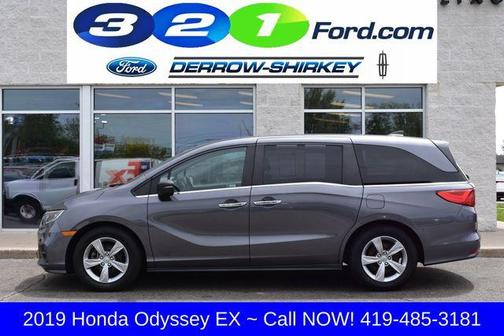 Modern Steel Metallic 2019 Honda Odyssey EX