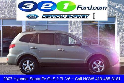 Golden Beige 2007 Hyundai SANTA FE GLS