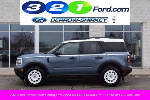 2026 Ford Bronco Sport Heritage