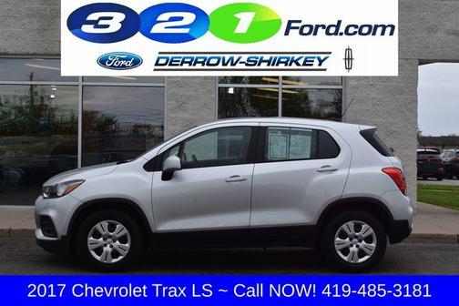 Silver Ice Metallic 2017 Chevrolet Trax LS
