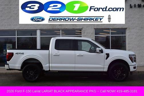 Star White 2026 Ford F-150 Lariat