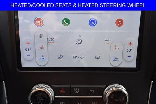 Atlas Blue Metallic 2022 Ford Edge Titanium