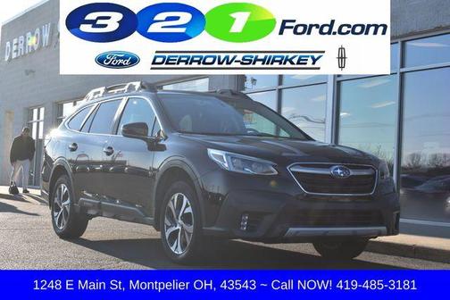 Crystal Black Silica 2021 Subaru Outback Limited