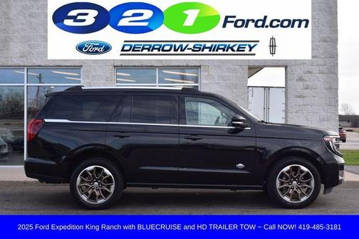 Black Metallic 2025 Ford Expedition King Ranch