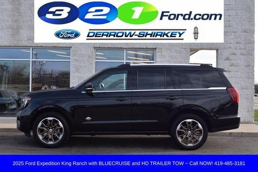 Black Metallic 2025 Ford Expedition King Ranch