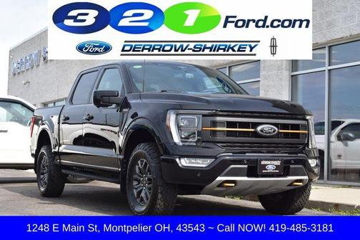 Agate Black Metallic 2023 Ford F-150 Tremor