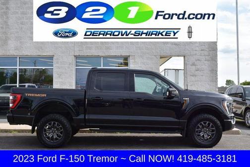 Agate Black Metallic 2023 Ford F-150 Tremor