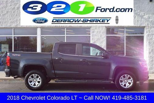 Graphite Metallic 2018 Chevrolet Colorado LT