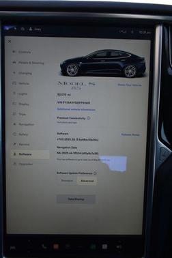 Blue 2014 Tesla Model S