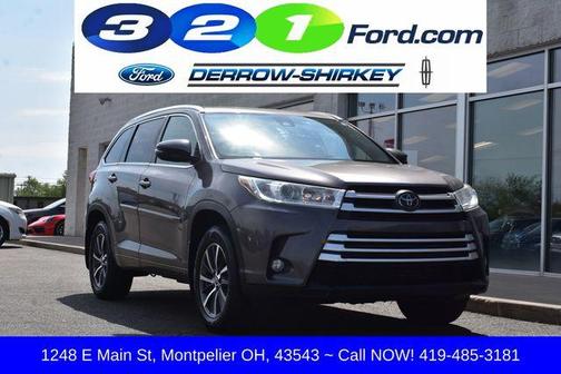 Predawn Gray Mica 2018 Toyota Highlander XLE