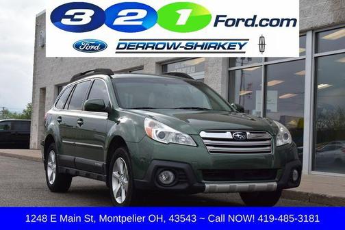 Cypress Green Pearl 2013 Subaru Outback 2.5i Limited