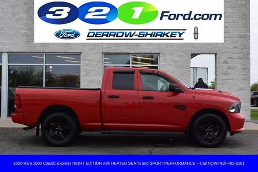 Flame Red Clearcoat 2020 RAM 1500 Classic Tradesman