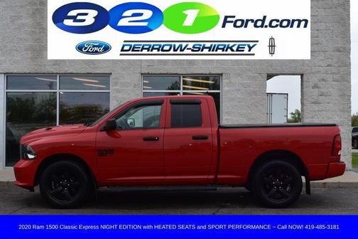 Flame Red Clearcoat 2020 RAM 1500 Classic Tradesman