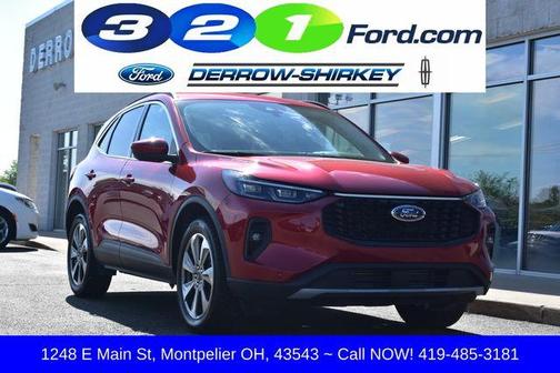 Rapid Red Metallic Tinted Clearcoat 2024 Ford Escape Platinum