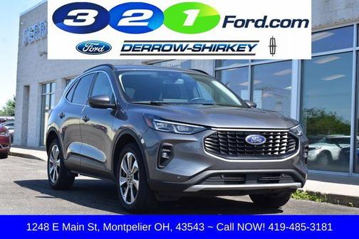 Gray 2024 Ford Escape Platinum