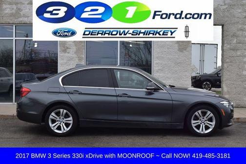 Mineral Gray Metallic 2017 BMW 330 i xDrive