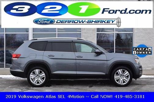 2019 Volkswagen Atlas 3.6L SEL