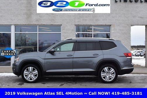 2019 Volkswagen Atlas 3.6L SEL
