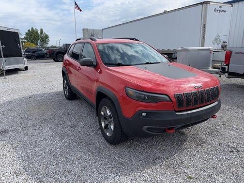 Firecracker Red Clearcoat 2019 Jeep Cherokee Trailhawk
