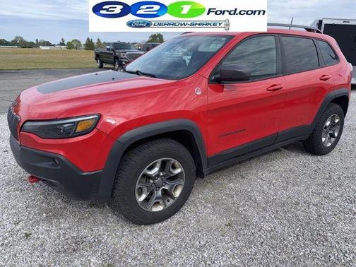 Firecracker Red Clearcoat 2019 Jeep Cherokee Trailhawk