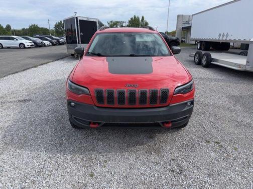 Firecracker Red Clearcoat 2019 Jeep Cherokee Trailhawk