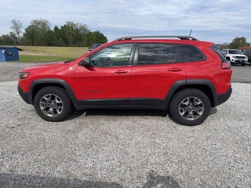 Firecracker Red Clearcoat 2019 Jeep Cherokee Trailhawk