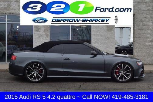 Daytona Gray Pearl 2015 Audi RS 5 4.2