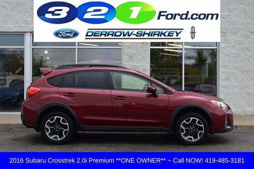 Venetian Red Pearl 2016 Subaru Crosstrek 2.0i Premium