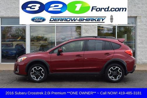 Venetian Red Pearl 2016 Subaru Crosstrek 2.0i Premium