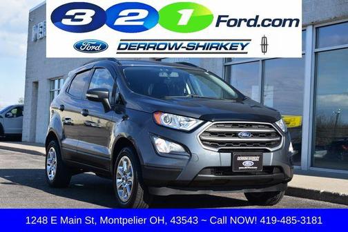 Smoke Metallic 2020 Ford EcoSport SE