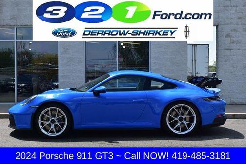 Shark Blue 2024 Porsche 911 GT3