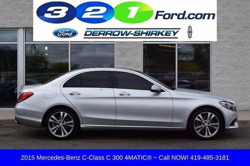 Iridium Silver Metallic 2015 Mercedes-Benz C-Class C 300