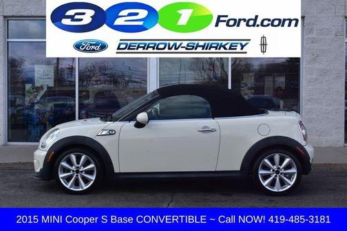 Pepper White 2015 MINI Roadster Cooper S