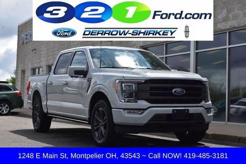 Avalanche Gray 2023 Ford F-150 Lariat