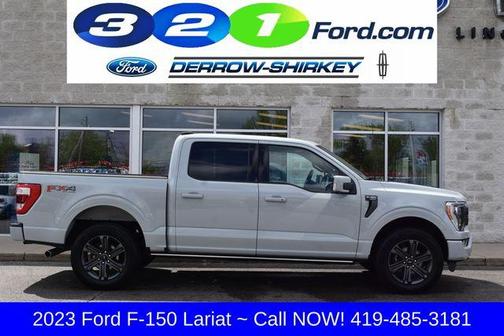 Avalanche Gray 2023 Ford F-150 Lariat