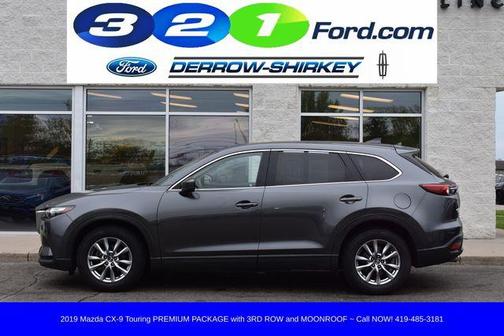 Machine Gray Metallic 2019 Mazda CX-9 Touring