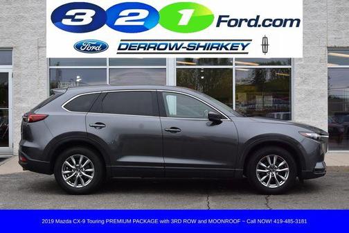 Machine Gray Metallic 2019 Mazda CX-9 Touring